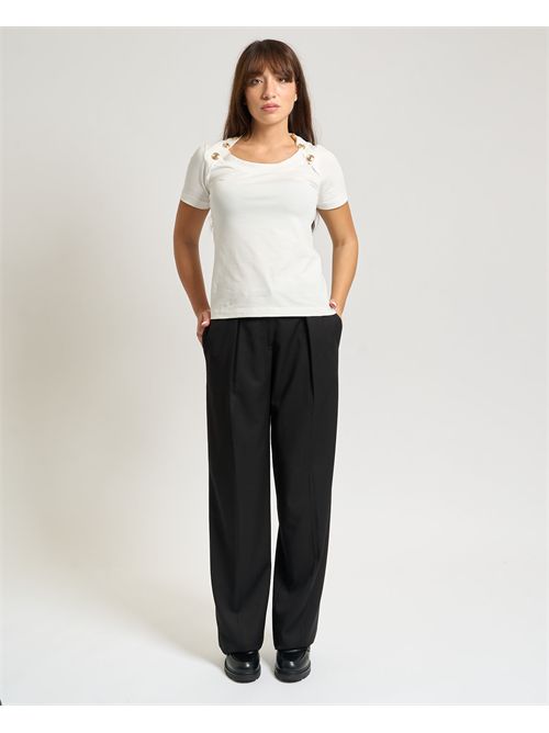 Pantaloni donna Gaelle Paris con pinces GAELLE PARIS | GAABW08079NE01